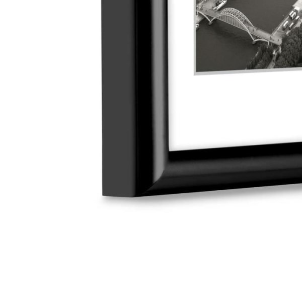 Swing plastfotoram, svart, 21 x 29,7 cm, DIN A4