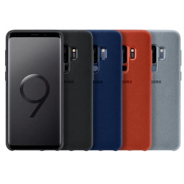 Samsung Coque i Alcantara S9+ Grön Grön