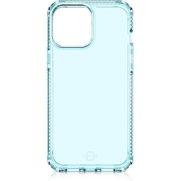 Coque - Itskins - iPhone 13 mini - Förstärkt - Klar - Blå Blå