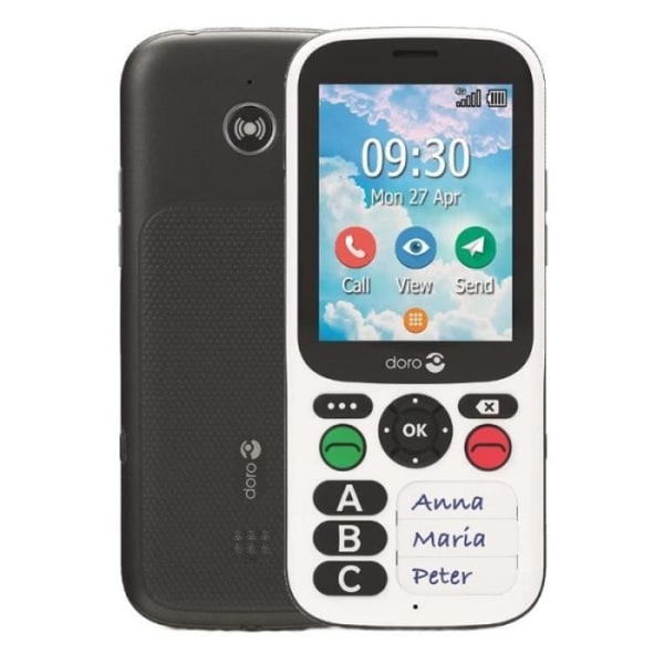 Doro 780X IUP seniortelefon med nödsamtal