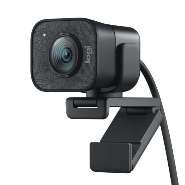 StreamCam - LOGITECH G - Webbkamera för streaming - YouTube och Twitch - Full HD 1080p - USB-C - Grafit