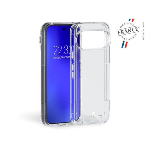 Forcecase Pulse Rugged Fodral för Google Pixel 9 Pro XL Clear Transparent