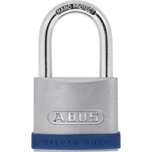 Konventionella lås - ABUS - 5-50HB80 - Zink - Härdat stål - Blå, Silver Blå, Silver