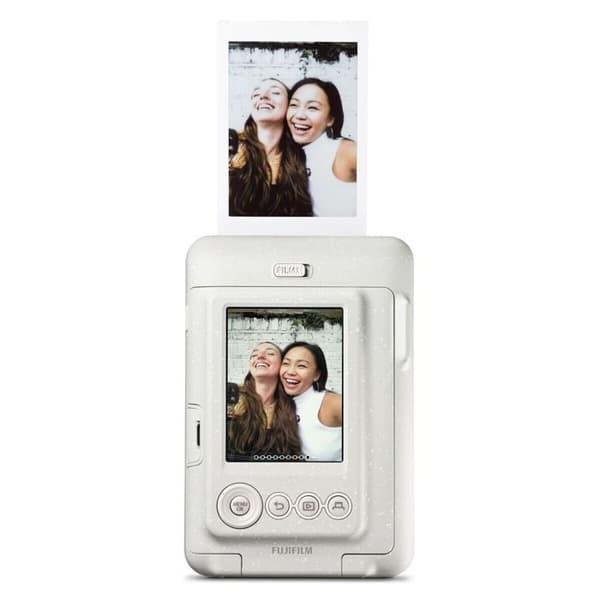 Fujifilm Instax Mini Liplay Instant Camera Vit Vit