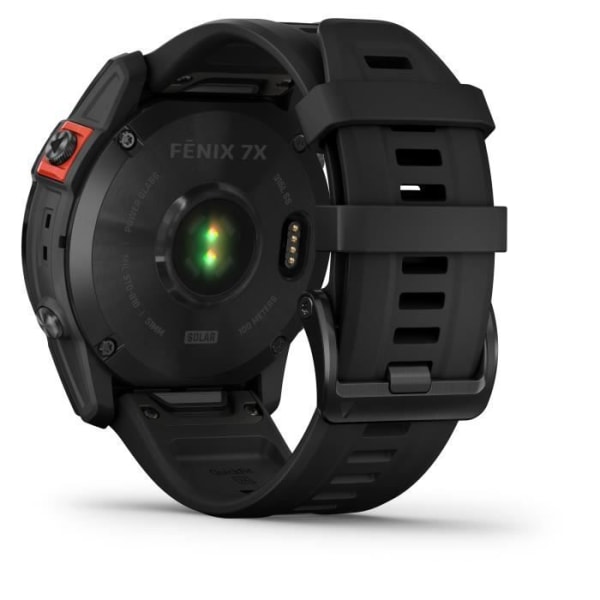 GARMIN Fēnix 7X Solar - Högpresterande Smartwatch - Svart rem