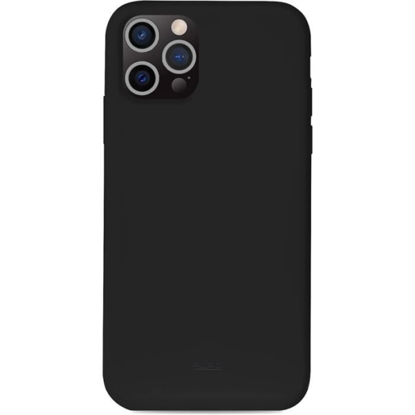 Skyddande silikonfodral till iPhone 13 Pro Puro Icon Black