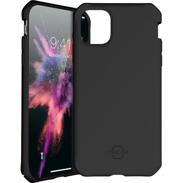 Hårt fodral - Itskins - Spectrum Solid - iPhone 11 Pro Max - Svart - Drop Safe Protection Svart