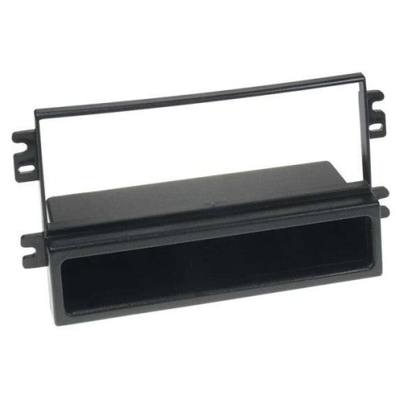 1-DIN frontadapter KIA Carens II 2002 > svart