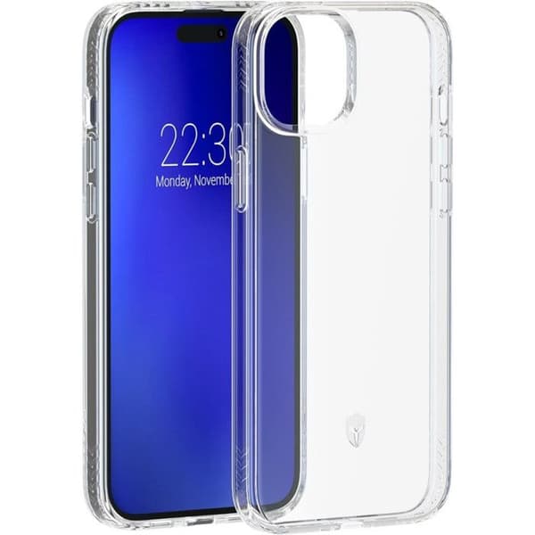 Forcecase iPhone 15 Plus förstärkt fodral Transparent Transparent