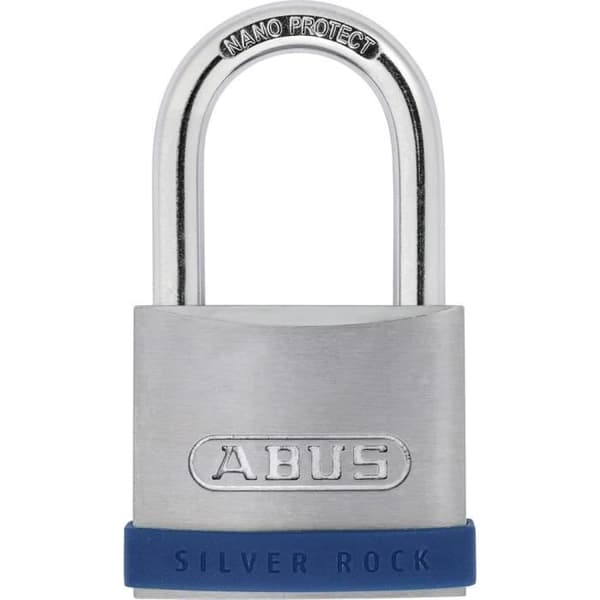 Konventionella lås - ABUS - 5-50HB80 - Zink - Härdat stål - Blå, Silver Blå, Silver