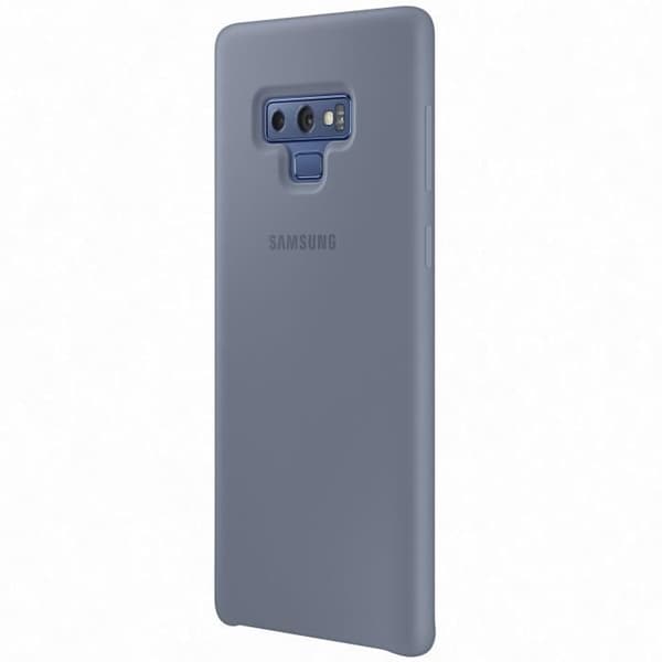 Samsung Note9 silikonfodral - blå Blå