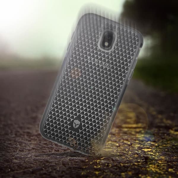 Coque - FORCE CASE - Galaxy J5 2017 - Silikongel - Antichock - Optimal skydd svart