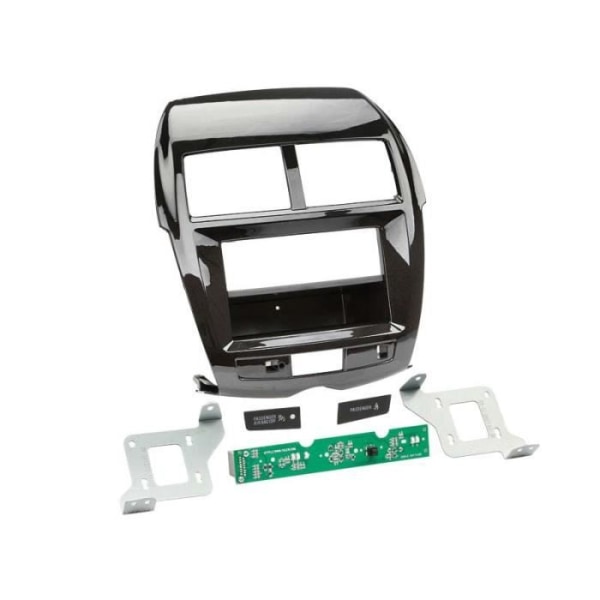 2-DIN frontadapter med förvaringsfack Citroen C4 / Peugeot 4008