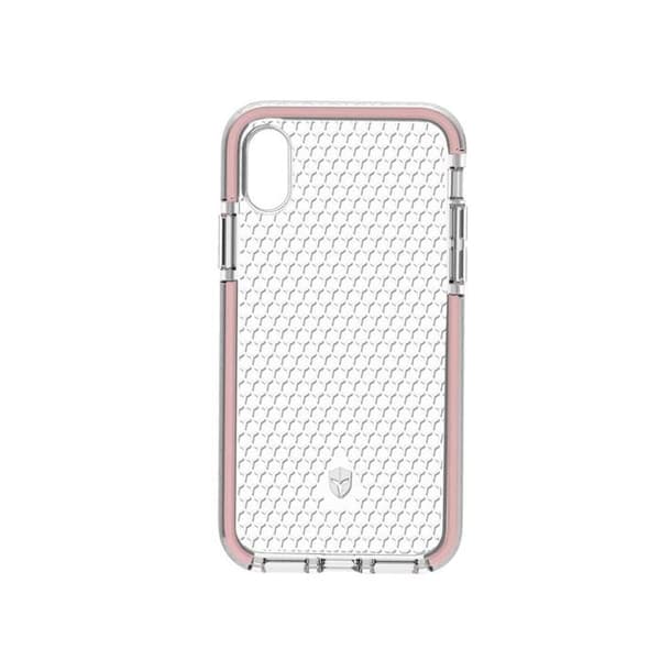 Skyddshölje - Force Case Life - iPhone X - Rosa - Lätt - Stöttålighet Ros