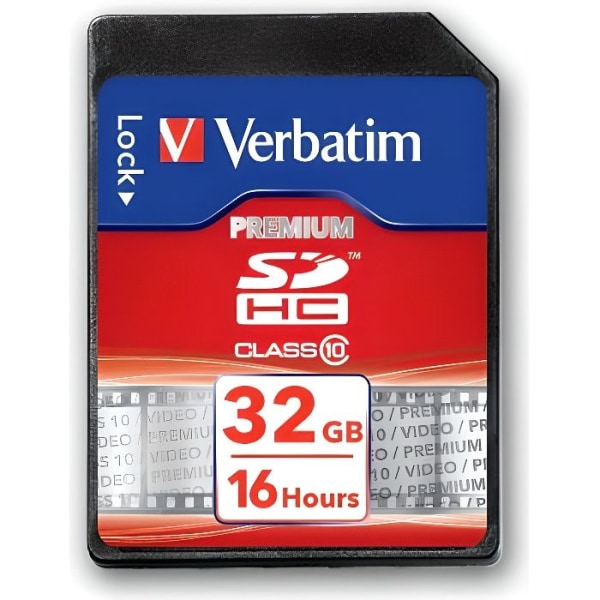 VERBATIM 32GB Class 10 SD-kort
