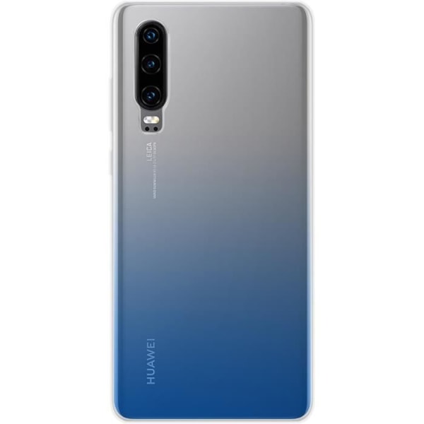 Blå Colorblock blødt etui til Huawei P30