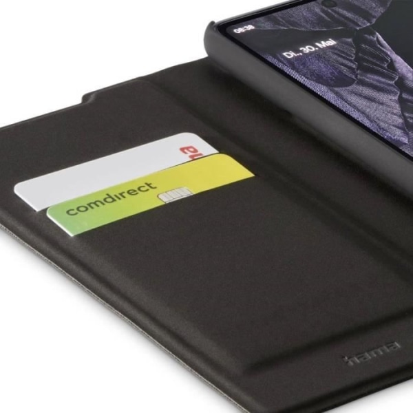 Hama Slim Pro Google Pixel 7a plånboksfodral svart