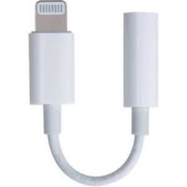BIGBEN Connected - Lightning till hörlursuttag Adapter - Vit - För Apple iPad/iPhone/iPod (Lightning)