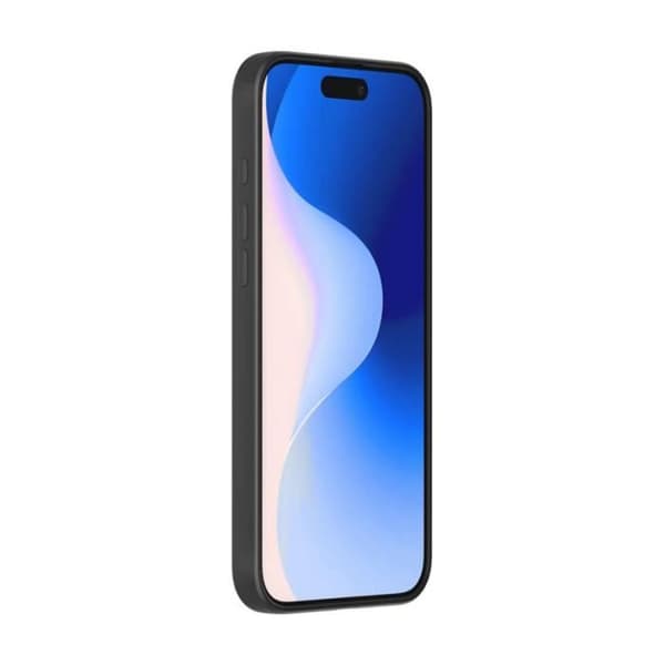 Skyddsskal - BIGBEN - iPhone 16 - Flexibelt - Stötabsorberande - Elegant Svart