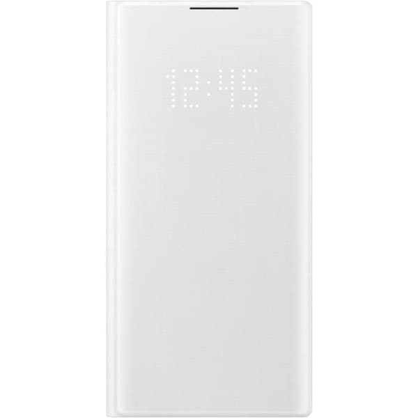 Folio - SAMSUNG - Galaxy Note10 - LED View Cover - Vit - Anpassade LED-ikoner Vit