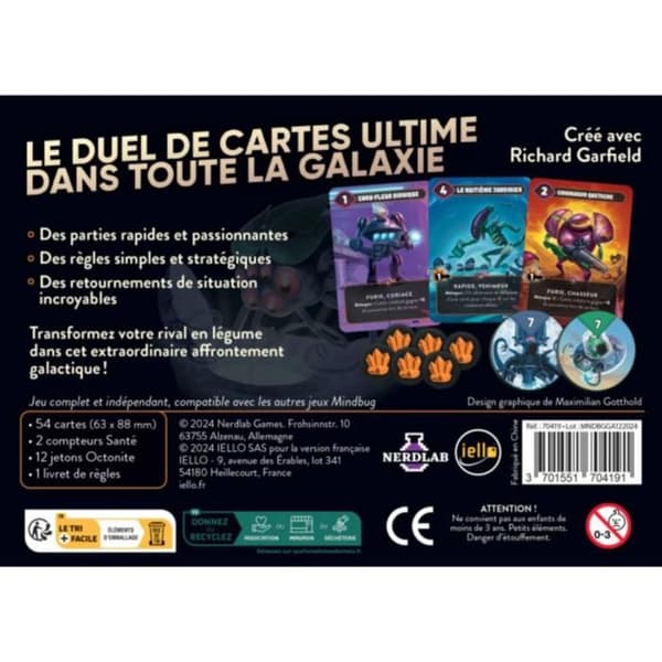 Spel - Mindbug: Galaktisk Fruktstrid (Sv)