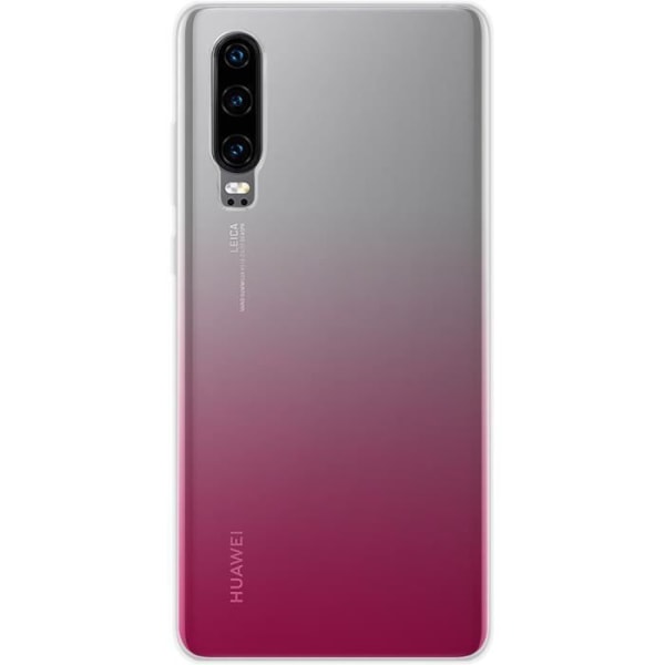 Rosa Colorblock mjukt fodral för Huawei P30