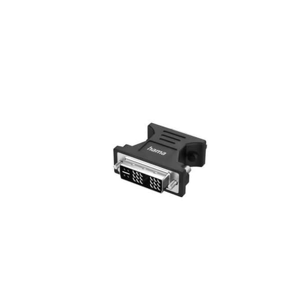 Videoadapter - HAMA - DVI till VGA - Full HD 1080p - Svart