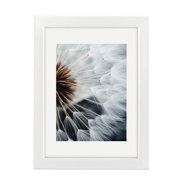 Ramar i plast "Breeze", vit, 30 x 40 cm Vit