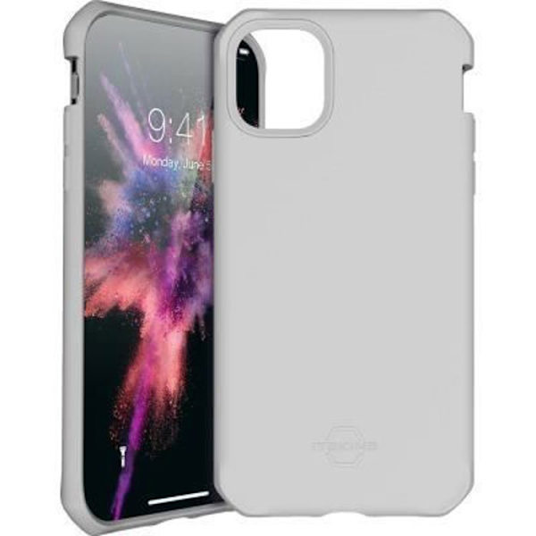 Stift skal - Itskins - Spectrum Solid - Grå - iPhone 11 Pro Max - Avancerat skydd 2m Grå