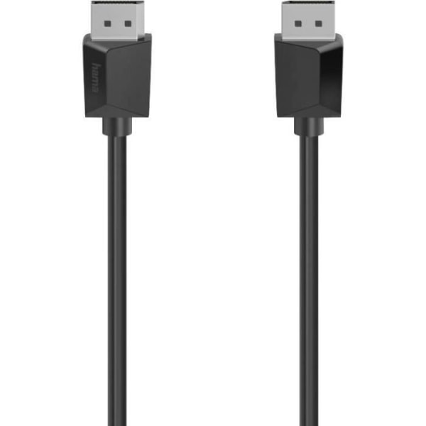 Hama DisplayPort anslutningskabel DisplayPort-kontakt, DisplayPort-kontakt 1,50 m svart 00200696 Kabel