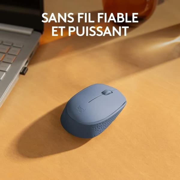 Mus - Trådlös - Logitech - M171 - Blå grå - Ambidextrisk Blågrå