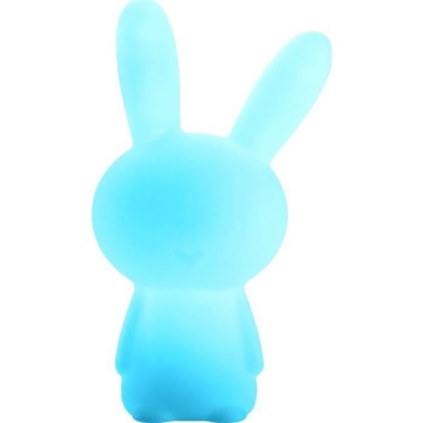 Lumin'us Bigben vit kanin lysande trådlös högtalare - Bluetooth - USB-port - 3,5 mm aux-ingång