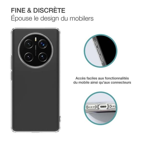 Coque och mobiltelefonfodral Bbc Silisoft genomskinlig Magic 7 Lite Transparent