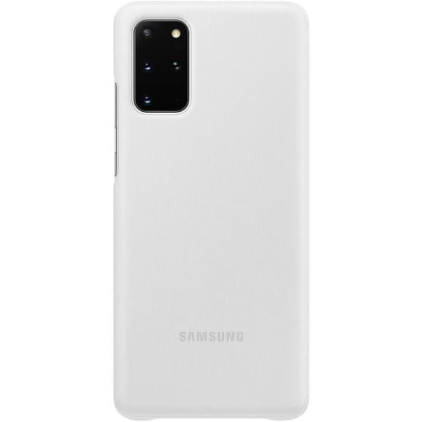 Clear View-fodral S20+ Vit Vit