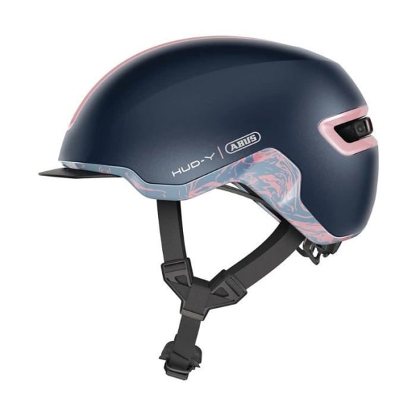 Abus cykelhjälm - 67041 - Urban Helmet HUD-Y - Magnetisk, uppladdningsbar LED-lampa bak med magnetfäste