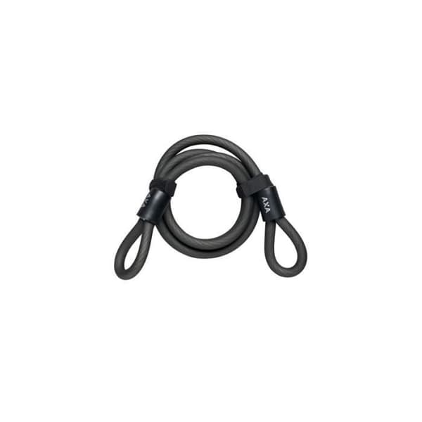 AXA cykellåskabel 120cm Hårdhet 10mm Svart