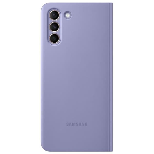 Smart Clear View Cover S21 Plus Lila