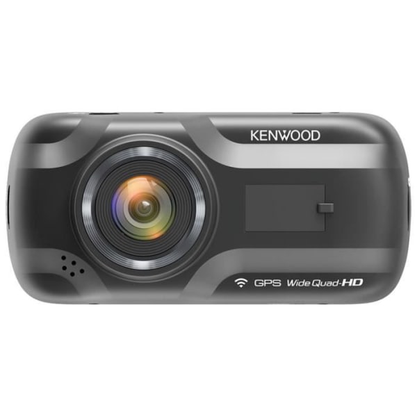 Kenwood DRV-A501W - Quad HD inbyggd kamera (2560 x 1440p vid 30fps), Wi-Fi, 3-axlig G-Sensor accelerometer och integrerad GPS (