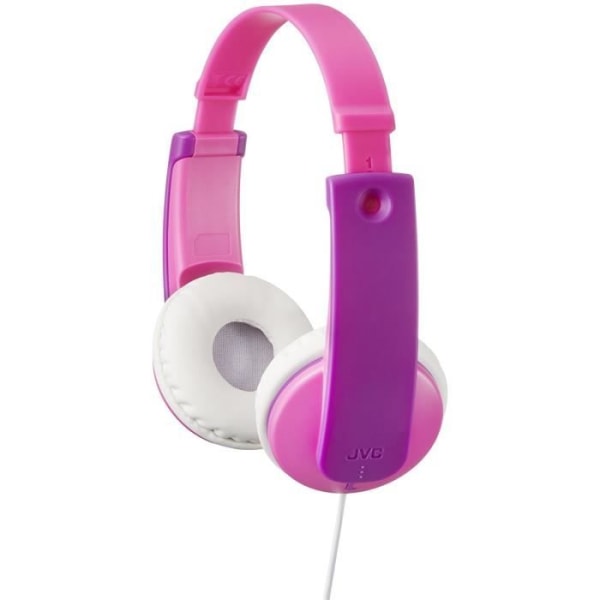 JVC HA-KD7-P-E Rosa och lila Tinyphone-hörlurar för barn