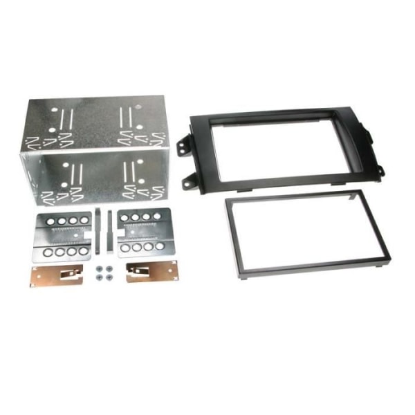 Fascia adapter 2-DIN Fiat Sedici / Suzuki SX 4 2006 - Sort - ACV