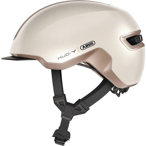 Abus cykelhjälm - 67039 - Urban Helmet HUD-Y - Magnetisk, uppladdningsbar LED-lampa bak med magnetfäste