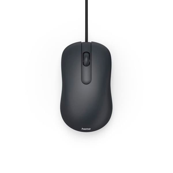 USB-mus "CM-100", optisk, 3 knappar, tyst, trådad, svart