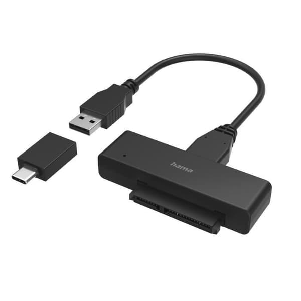 USB-adapter för hårddiskar - 2,5'' och 3,5'' - Plug & Play - Kompatibel med Thunderbolt-3/4 - USB-strömförsörjning