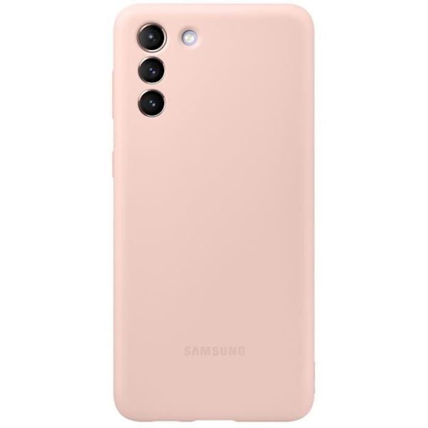 Silikonöverdrag S21 Plus Rosa