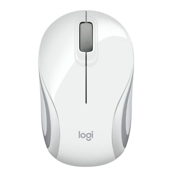 LOGITECH - M187 Optisk trådlös minimus - Vit