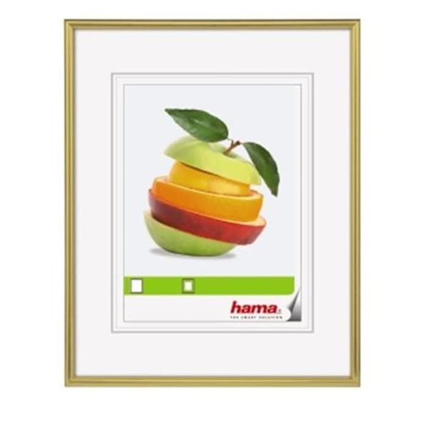 Ram - Dekor Sevilla - Guld matt - 15x20 cm - Plast - Rektangulär matt guld