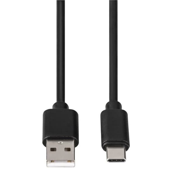 USB-C-kabel, hane USB-C - hane USB-A, USB 2.0, 0,90 m, 25 stycken