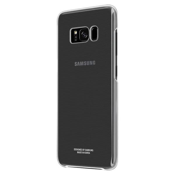 Samsung S8+ Ultra Thin Transparent Fodral Silver Pengar