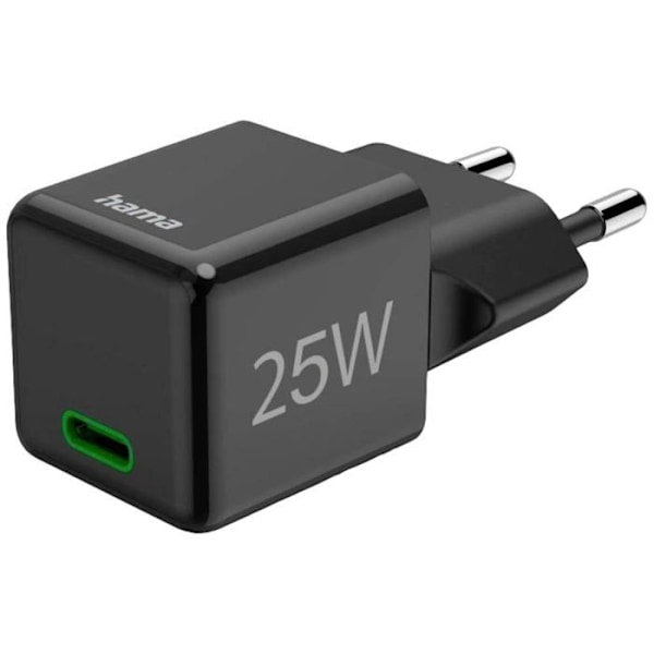 Hama 00201985 USB-laddare 25 W inomhus, för vägguttag Nr. utgångar: 1 x USB-C® hona (strömförsörjning) USB