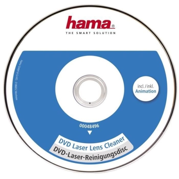 HAMA 00048496 Laser Head Cleaning DVD